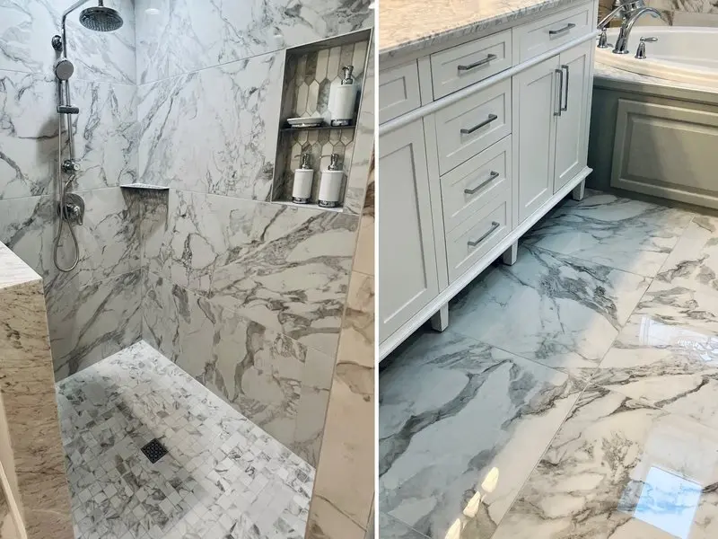 Tile flooring in Kenmore, NY