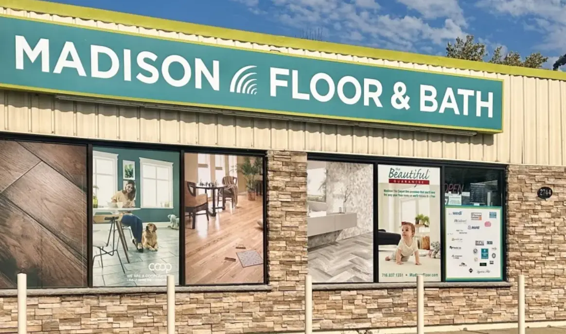 The Madison Floor & Bath showroom building in Tonawanda, New York